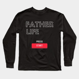 First Time Father Gift For Father's Day Long Sleeve T-Shirt